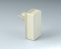 a9011665 OKW Grey ABS Plug Case, 100 x 50 x 40mm