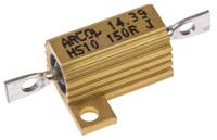 hs10-150r-j Arcol, 150Ω 10W Wire Wound Chassis Mount Resistor HS10 150R J ±5%