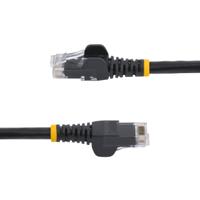 n6patc2mbk StarTech.com, 2m Cat6, Black RJ45 to Male RJ45 Male, U/UTP Unshielded, Terminated PVC Sheath