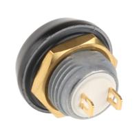 59-115 ITW Switches 59 Series Miniature Push Button Switch, Momentary, Panel Mount, 13.65mm Cutout, SPST, Clear LED, 125V ac,
