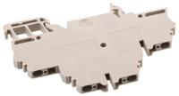 1674300000 Weidmuller ZDK Series Beige Feed Through Terminal Block, 1.5mm², Double-Level, Clamp Termination, ATEX