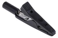 930-317-800 Hirschmann Test & Measurement Crocodile Clip 2 mm Connection, Brass Contact, 5A, Black