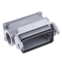 19300160252 HARTING Han B Heavy Duty Power Connector Housing, M32 Thread, Side Entry