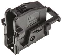 1-1355350-1 TE Connectivity, Micro Quadlok System Automotive Connector Socket Black Cable Mount 18 Way