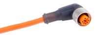 11449-rkwt-4-3-062-m Lumberg Automation Female 3 way M12 to Unterminated Free End Sensor Actuator Cable, 2 m