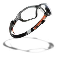 pssnesf028 Bolle Safety NESS+ Anti-Mist UV Safety Glasses, Clear PC Lens