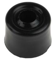 894-6926 RS PRO Black PVC Bumper Door Stop, 25mm Diameter