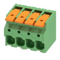 1098169 Phoenix Contact 5-ZB, LPT 6/ 4-7 Series PCB Terminal Block, 4-Contact, 7.5mm Pitch, PCB Mount, 1-Row, PCB Termination