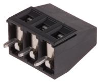 1985894 Phoenix Contact MKDS 1.5/ 3 HT BK Series PCB Terminal Block, 5mm Pitch, Through Hole Mount, Solder Termination