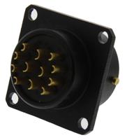 62lc-12e14-12sn771 Amphenol Limited, 62LC, Copper 12 Way Panel Mount MIL Spec Circular Connector, Socket Contacts,Shell Size 14, Bayonet