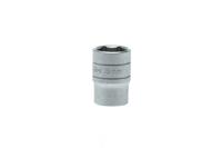 m1205196-c Teng Tools 1/2 in Drive 19mm Standard Socket, 6 point, 38 mm Overall Length