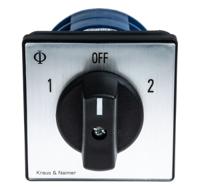 c26a211gba001e Kraus & Naimer, DP 3 Position Double Throw Cam Switch, 32A