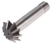 522-8095 RS PRO 67 mm HSS Inverted Dovetail Cutter 45° 25mm Diameter