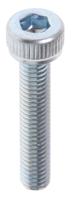 483-8180 RS PRO Bright Zinc Plated Steel Hex Socket Cap Screw, DIN 912, M3 x 16mm