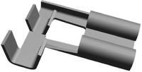 1-280050-2 TE Connectivity FASTON .250 Uninsulated Female Spade Connector, Flag Terminal, 6.35 x 0.81mm Tab Size, 0.5mm² to 1.5mm²