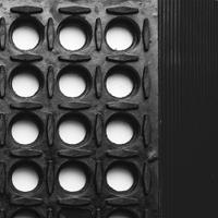 549s0035bl Notrax Safety Stance Nitrile Rubber Anti-Fatigue Mat, 900mm x 150cm x 22mm