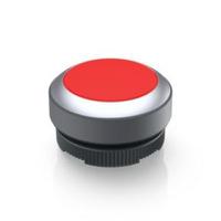1302700212300 RAFI RAFIX 22 FS+ Series Push Button for Use with RAFIX FS Switching Element Universal PCB, Red Light