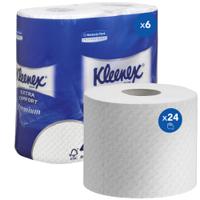 8484 KLEENEX 4 rolls of 3840 Sheets Toilet Roll, 4 ply
