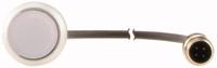 181307-c22-dl-w-k10-24-p5 Eaton C22 Series Illuminated Push Button, Momentary, Panel Mount, 22.5mm Cutout, SPST, White LED, 24V, IP67, IP69K