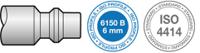 dgf-1015is PREVOST Wall Mounted 15m Air Hose Reel, 10mm Inner Diameter, 17mm Outer Diameter, 700L/min Flow Rate