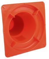 503-681 RS PRO, Orange, White 300 mm PP Traffic Cone