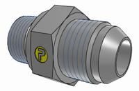 10m20f82edmxs Parker Hydraulic Male Stud M20 Male to UNF 7/8-14 Male, 10M20F82EDMXS