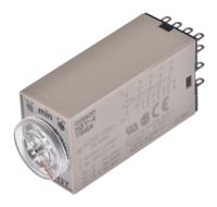 h3y-4-ac200-230-30m Omron H3Y-4 Series DIN Rail, Surface Mount Timer Relay, 200 → 230V ac, 4-Contact, 1 → 30min, 1-Function,