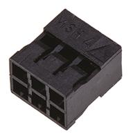 51110-0650 Molex, Milli-Grid Female Connector Housing, 2mm Pitch, 6 Way, 2 Row