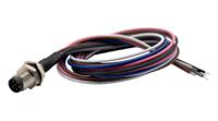 rnd-205-01122 RND Connector, 6 Contacts, Panel, M8 Connector, Plug, Male, IP67, RND 205 Series