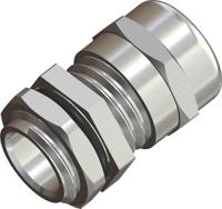 201-7083 RS PRO Silver Metal Cable Gland, PG9 Thread, 4mm min., 8mm max., IP68