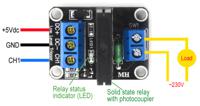 ssr-relay04-hl Seeit SSR-RELAY04-HL Relay for Relay Control Card for TTL, Arduino, Raspberry Pi, PIC, AVR