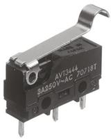 avt3444 Panasonic Simulated Roller Lever Micro Switch, PCB Terminal, 3 A @ 250 V ac, SP-CO, IP40