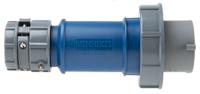 3830 MENNEKES, PowerTOP IP67 Blue Cable Mount 3P Industrial Power Plug, Rated At 32A, 230 V