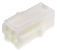 172159-1 TE Connectivity, Mini-Universal MATE-N-LOK Female Connector Housing, 4.2mm Pitch, 4 Way, 2 Row