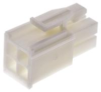 172167-1 TE Connectivity, Mini-Universal MATE-N-LOK Male Connector Housing, 4.14mm Pitch, 4 Way, 2 Row
