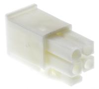 172167-1 TE Connectivity, Mini-Universal MATE-N-LOK Male Connector Housing, 4.14mm Pitch, 4 Way, 2 Row