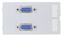 39500030020 HARTING D Sub Adapter Female 9 Way D-Sub to Male 9 Way D-Sub