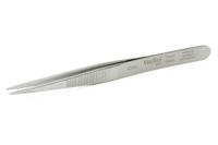 40sa Weller Erem 110 mm, Stainless Steel, Rounded, Tweezers
