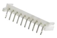 s10b-eh-lf-sn JST EH Series Right Angle Through Hole PCB Header, 10 Contact(s), 2.5 mm Pitch, 1 Row, Shrouded