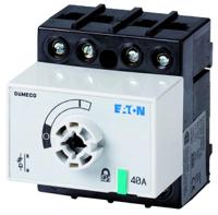 1314053-dmm-404-sk Eaton 4 Pole Surface Mount Isolator Switch - 40A Maximum Current, 22kW Power Rating, IP20
