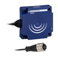 xs8d1a1mbu20 Telemecanique Sensors Inductive Block Proximity Sensor, 40 mm Detection, 2-Wire NC, 24 → 240 V ac/dc