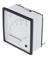 d961mcs10v2-001 HOBUT Analogue Voltmeter DC, 92 x 92 mm