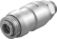 nphs-d6-m-g38 Festo Male Pneumatic Quick Connect Coupling, 3/8in Threaded
