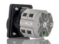 265-7686 RS PRO, DP 3 Position 60° Changeover Cam Switch, 690V ac, 80A, Knob Actuator