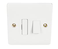 255-4744 RS PRO 13A 1 Gang Switched Fused Spur