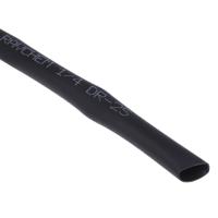 dr-25-14-0-10 TE Connectivity Heat Shrink Tubing, Black 6.4mm Sleeve Dia. x 10m Length 2:1 Ratio, DR-25 Series