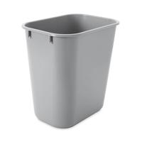 fg295500gray Rubbermaid Commercial Products Wastebasket 12.9L Grey Resin Waste Bin