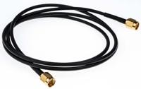 l09999b3593 Telegartner L09999 Series, 1000 mm, RG174 Coaxial, Terminated 50 Ω