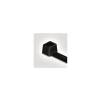 111-00388-t80l-pa66hs-bk HellermannTyton Cable Tie, Releasable, 390mm x 4.7 mm, Black Polyamide 6.6 (PA66), Pk-100