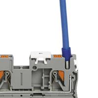 3211786 Phoenix Contact  PTTB 4 Series Grey, 0.2 → 6mm², Double-Level, Push In Termination, ATEX, IECEx